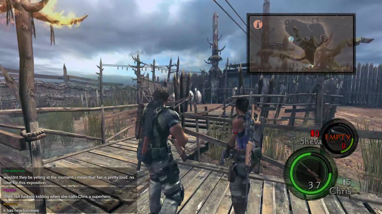 Resident Evil 5 - Air boat adventures