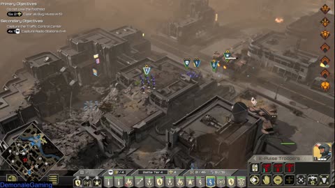 A Good bug is a dead bug !! Starship Troopers Terran Command 6