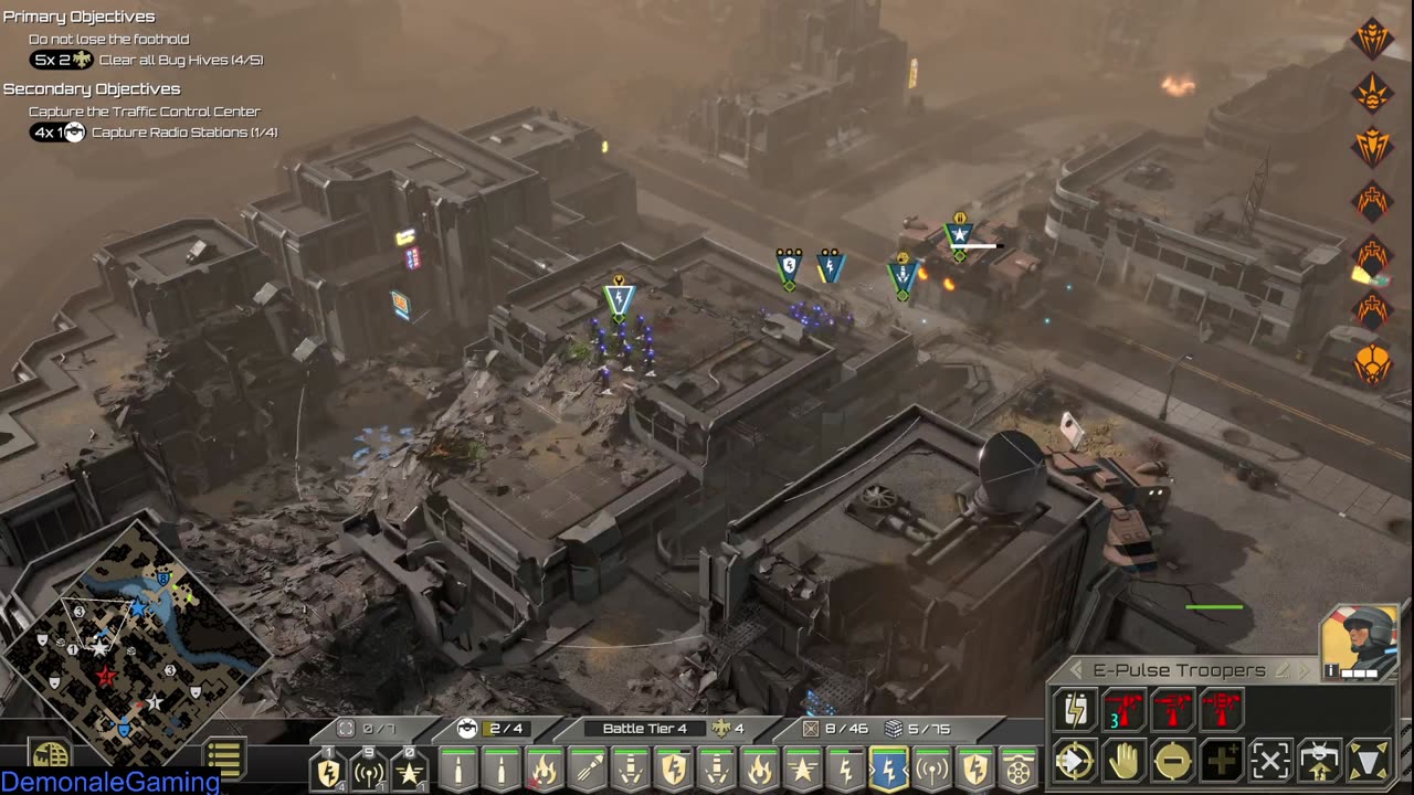 A Good bug is a dead bug !! Starship Troopers Terran Command 6