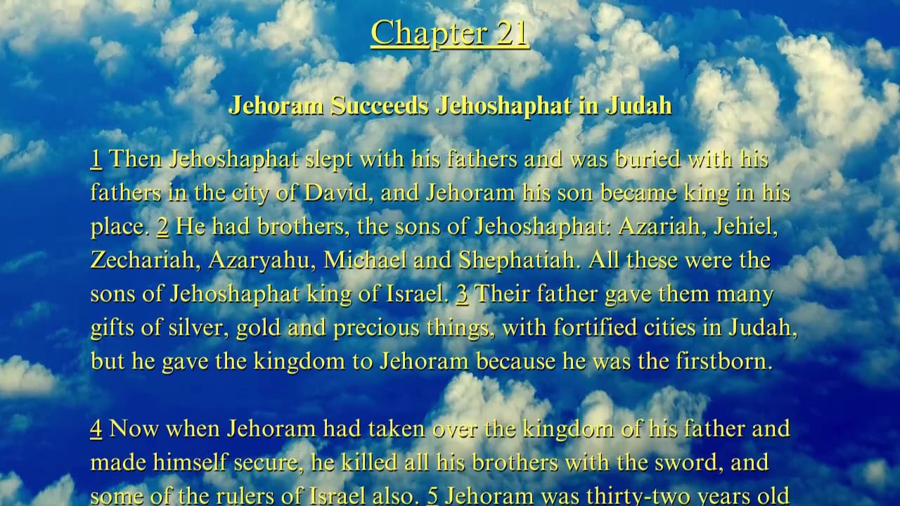 Christian Meme Video: 2nd Chronicles Chapter 21-23 (10/05/2025)