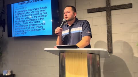 10/26/2025 Pastor Don Witt - Ephesians Chapter 1