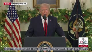 WATCH: President Trump Details his Improvements to Border Safety - 12/17/25