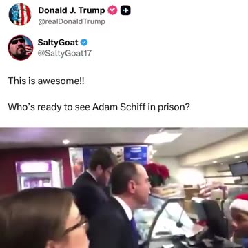 “Who’s ready to see Adam Schiff in prison?!” YES! LOCK HIM UP!