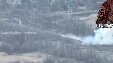Destruction of UA armoured vehicle near Marinka 2 21 23