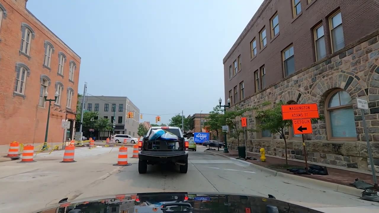 Driving Streets of Ypsilanti MI - Top 10 Most Dangerous City in Michigan