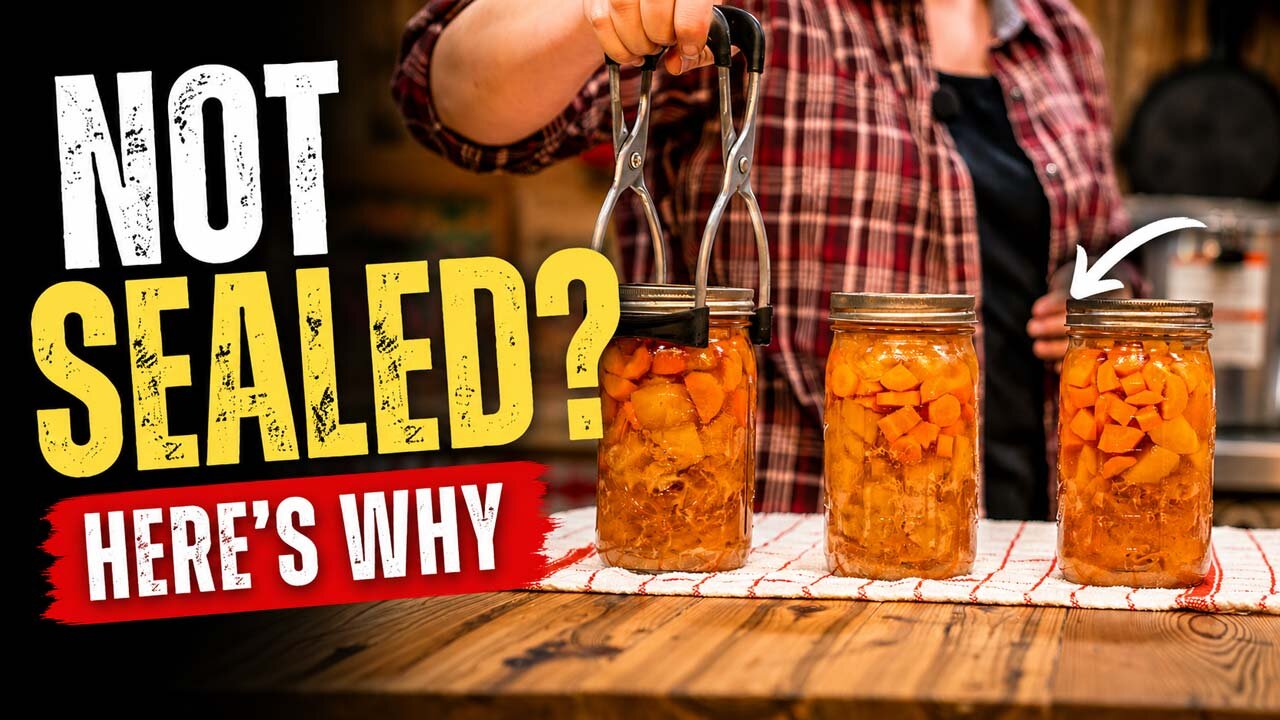 8 Reasons Your Canning Jars Didn't Seal