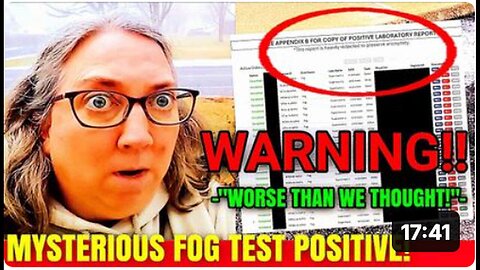 *** GOOD VIDEO *** This Disturbing Fog Video Made Me Lose Sleep! FOG Lab Analysis