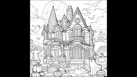 Myartisanco coloring Halloween edition