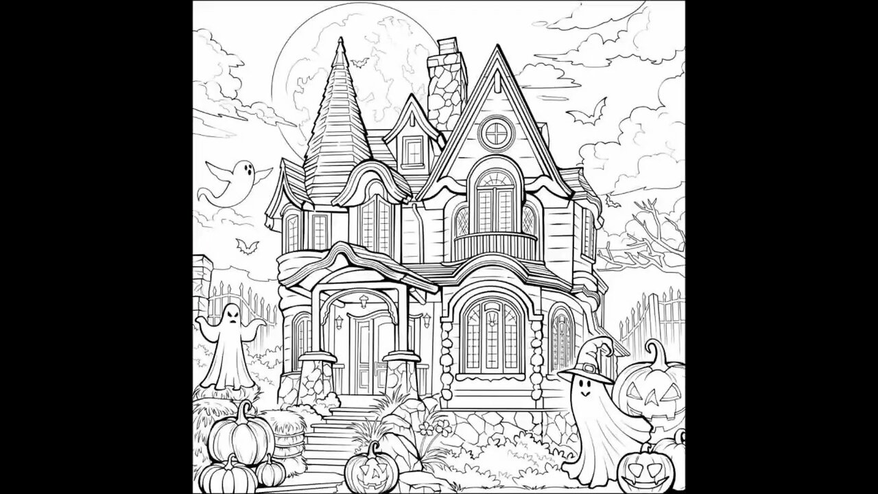 Myartisanco coloring Halloween edition