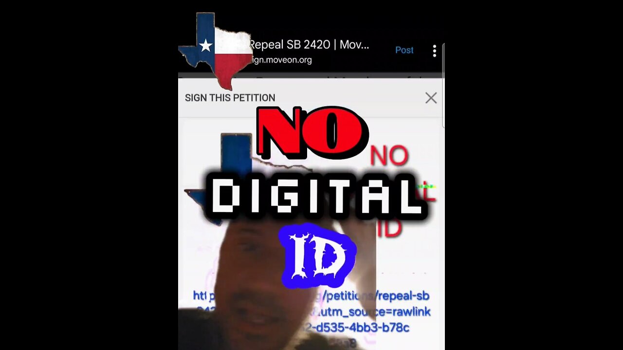 TEXAS DIGITAL ID❓️ N O