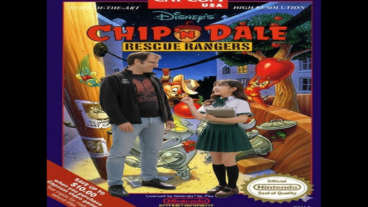 My NES Collection 005 - Chip N Dale Rescue Ranges