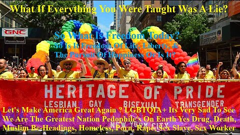 Let's Make America Great Again LGBTQIA+ We Are The Greatest Nation Of Pedophile's On Earth?