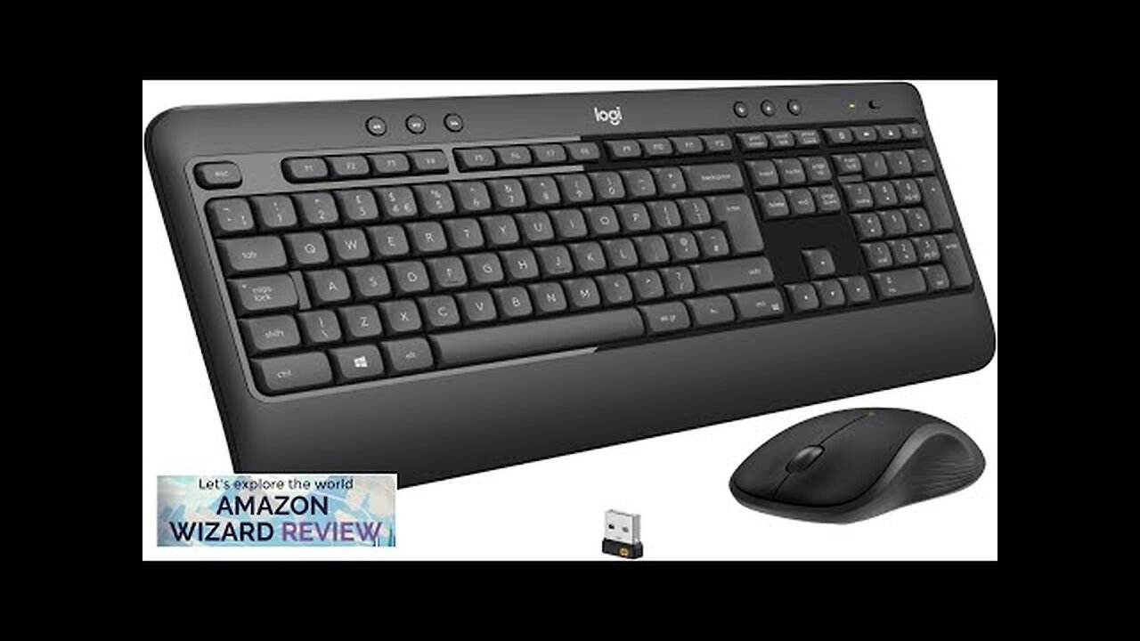 Logitech MK540 Advanced Wireless Keyboard and Mouse Combo for Windows 2.4 GHz Review