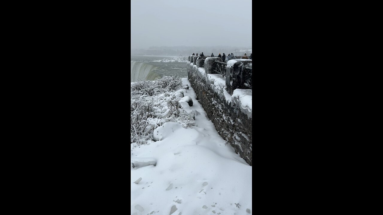 Frozen Niagara Falls 2025