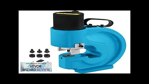 VEVOR CH-70 Hydraulic Hole Punching Tool 35T Hole Digger Force Puncher Smooth Review