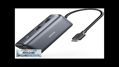 Anker 553 USB-C Hub 8-in-1 USB C Dock Dual 4K HDMI USB Review