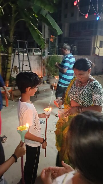 Diwali celebration
