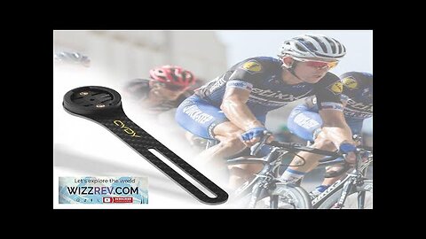 CYDY 3K Matte Edge Bike Computer Holder Carbon Fiber GPS Odometer Handlebar Review