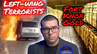 Tolerant Left set fire to ICE van. Elon tries to audit Ft. Knox Gold. DEI plane flip TC 2/18/25