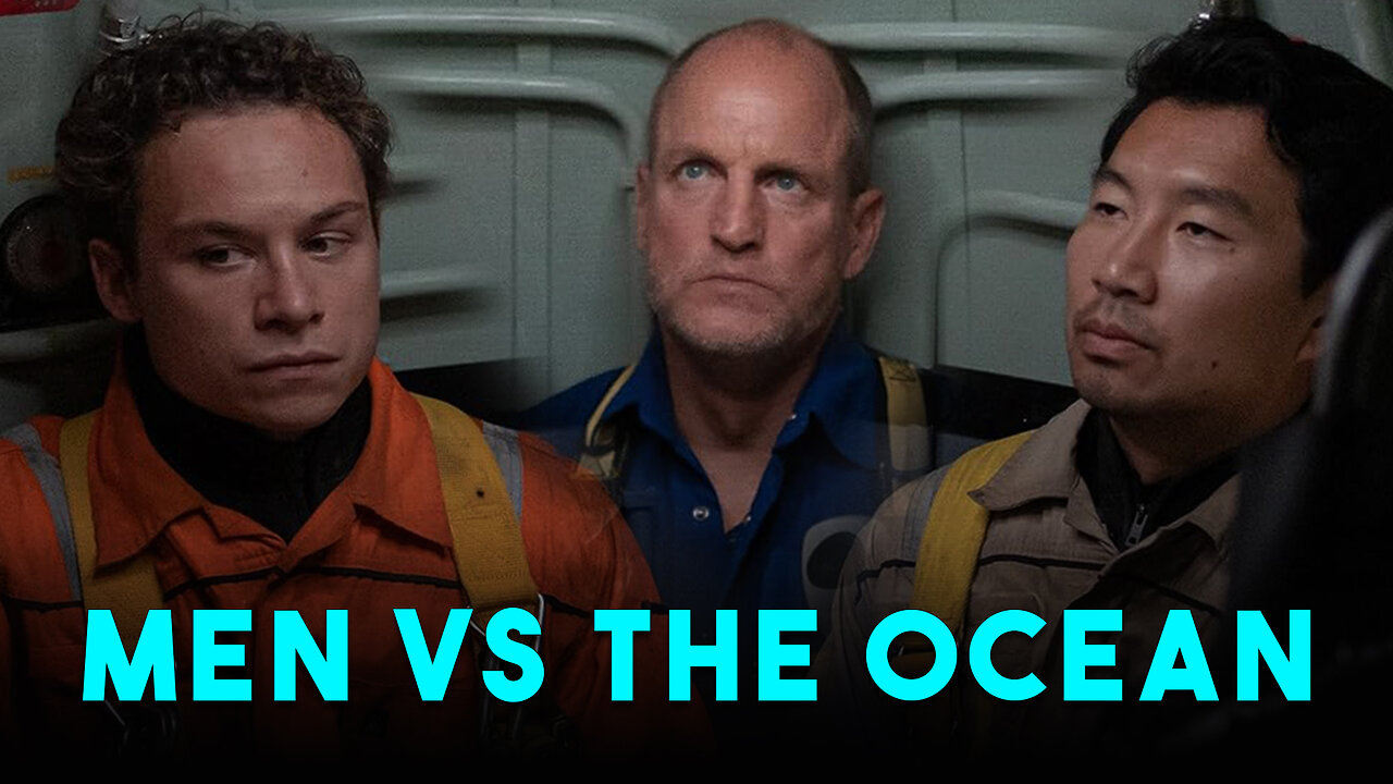 Woody Harrelson DEFEATS the Ocean with Simu Liu and Finn Cole.