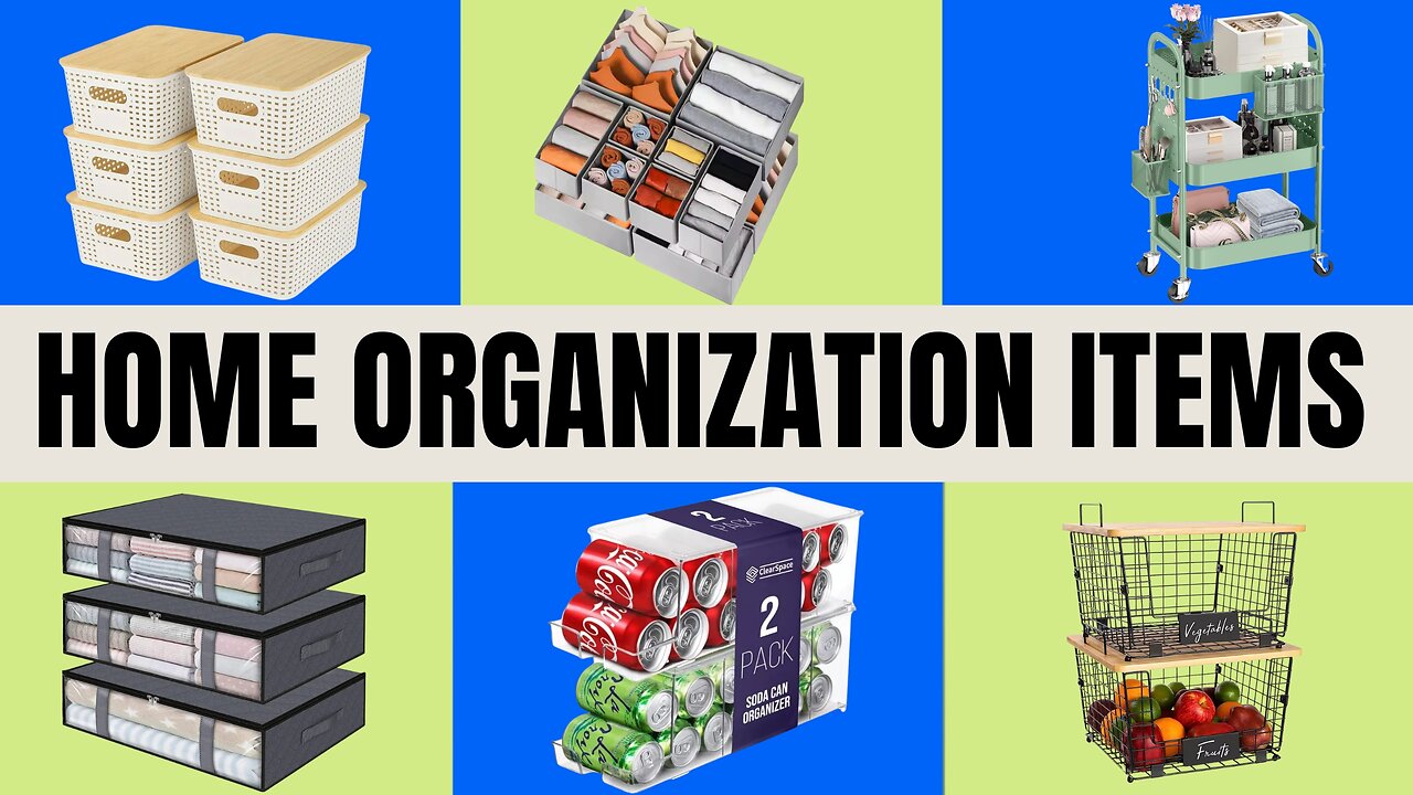 Top 10 Amazon Home Organization Ideas for 2025 Declutter Your Space!