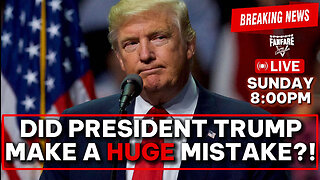 BREAKING NEWS: DID PRESIDENT TRUMP MAKE A HUGE MISTAKE? SOME SUPPORTERS THINK SO!