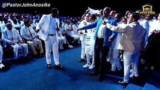A degenerating disc caused him excruciating back pain... Watch his instant healing!