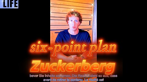 Meta-CEO Mark Zuckerberg . six-point plan