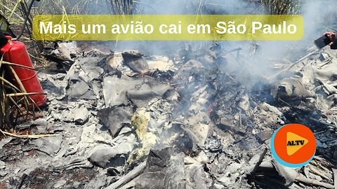 Mais um avião cai em SP - Manhã Da ALTV - Edição 17/02/2025