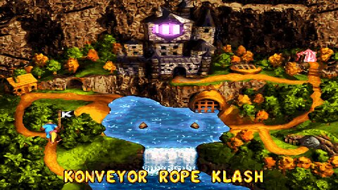 D.K.C. 3™ : DIXIE KONG'S Double Trouble! / ACT #7. KAOS KORE / A7#1. KONVEYOR ROPE KLASH! DK