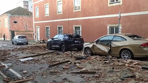 At least five people died in Portugal after Atlantic storm Cristina