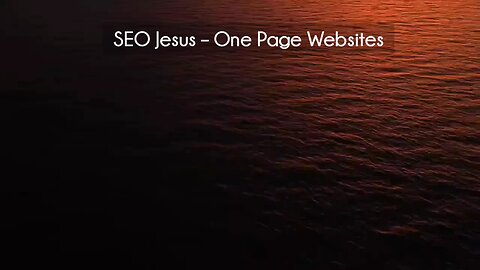 (courseslibrary.com)SEO Jesus – One Page Websites Course download