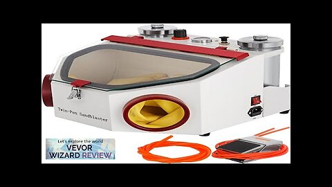 Twin Pen Sandblaster Double Pen Sand Blaster Machine for Dental Lab 2 Review