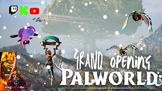 🔴Live: GRAND OPENING of Our Palworld Server: TheCastle | Come Join Us W/ Music and Vibes 😎✌