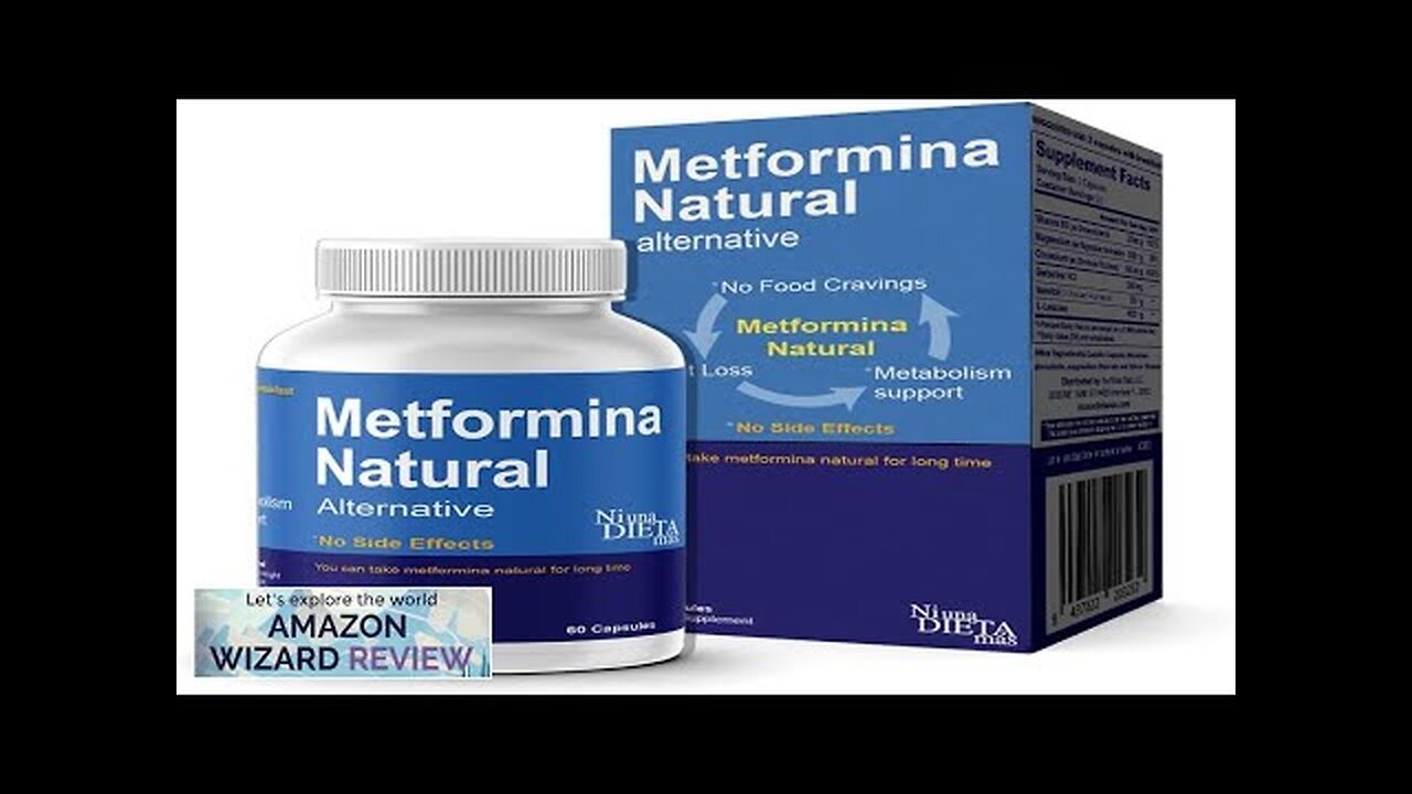 METFORMINA Natural Weight Loss Aid and Metabolism Support Dr Salomon Review