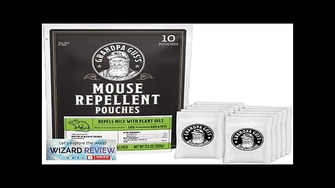 Grandpa Gus's Extra-Strength Mouse Repellent Pouches Cinnamon/Peppermint Oils Repel Mice Review