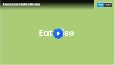 Preservatives - Sodium Benzoate
			