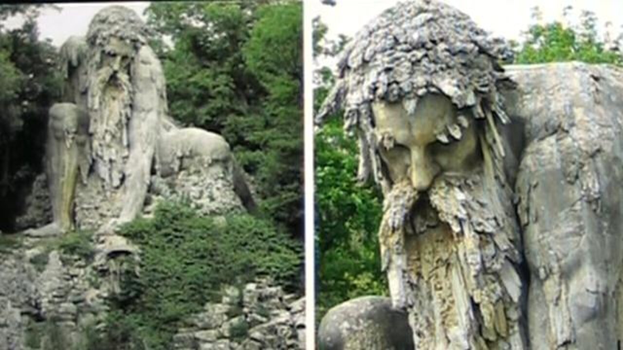 The Colossus -- Petrified flesh?