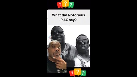 The notorious P.I.G.