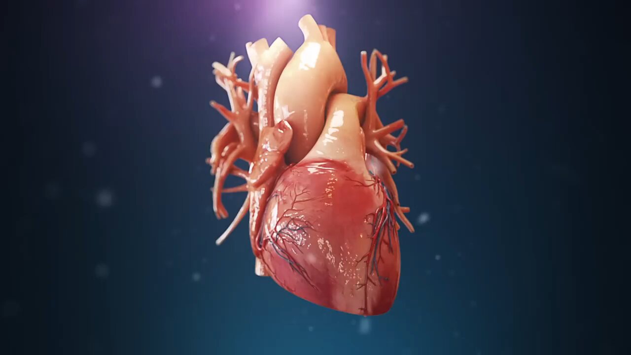 Human heart ll anatomy full 3d animation video πΈπ·.