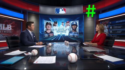 BBWAA Award nominees revealed on MLB Network.