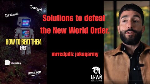 Solutions to defeat the New World Order