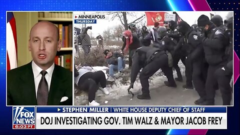 Stephen Miller: Walz, Frey Are Insurrectionists