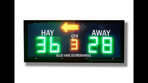 Netball Scoreboard for Clear and Reliable Match Display