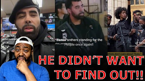 Black Panthers PANIC INTO BACKTRACKING After ROASTED For Threatening To SHOOT ICE Officers!