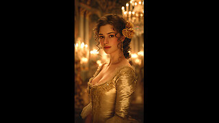 Disney Princess in Royal Gown Dress | AI Generated