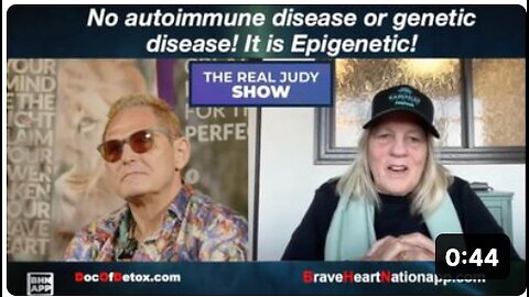 There is no autoimmune or genetic disease! It is Epigenetic!