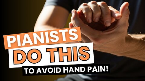 RELAX Your Hands at the Piano 🎹 (Shocking Easy Trick!)