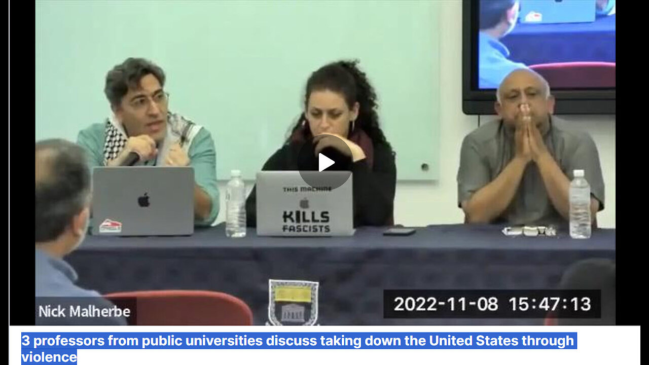 JAIL COMMUNIST COLLEGE PROFESSORS NOW!