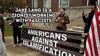 Attack on Dearborn - Jake Lang, Zionist, Rallies With Christian Nationalists